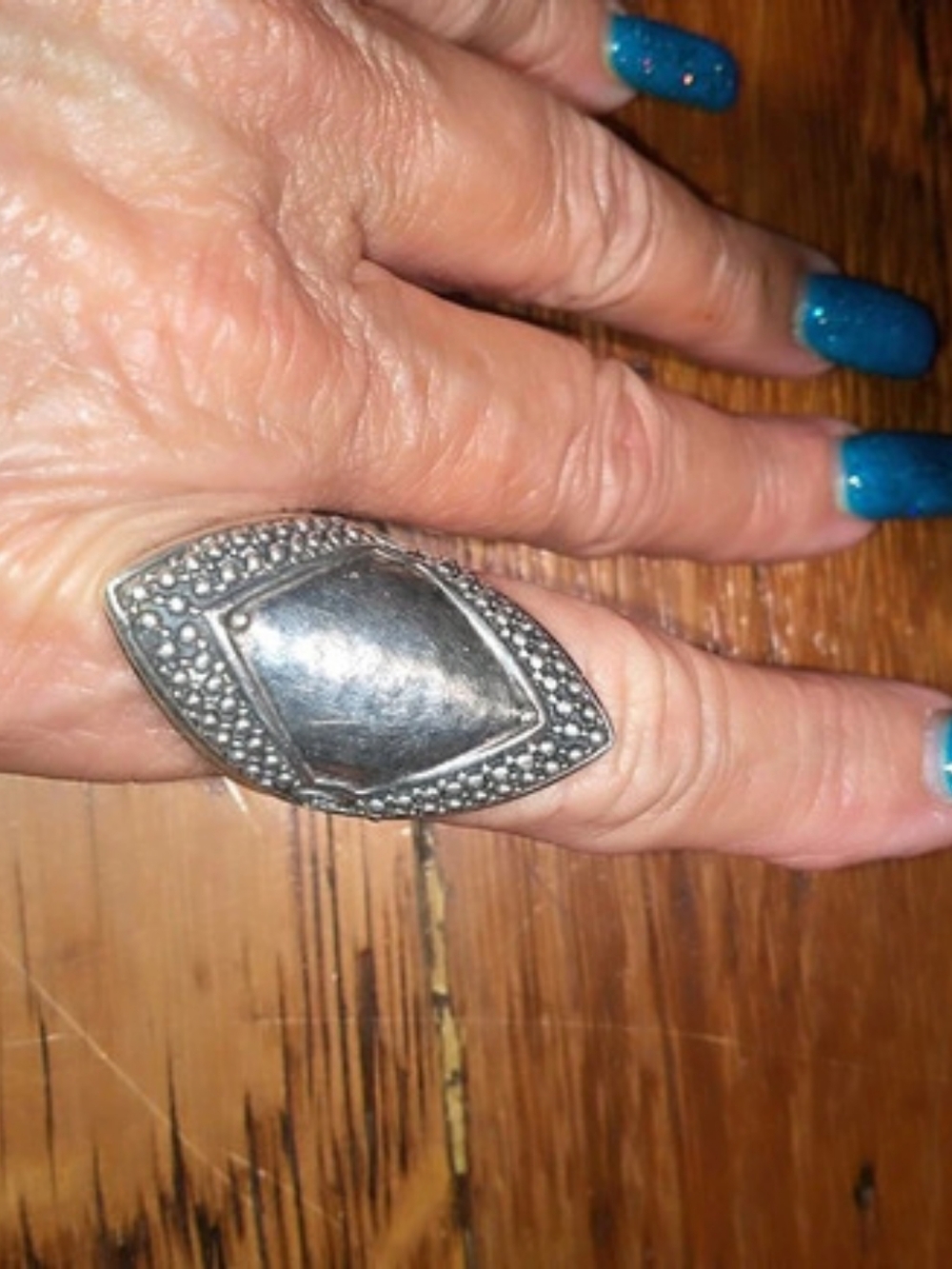 Silpada Sterling Silver Statement Ring Like New